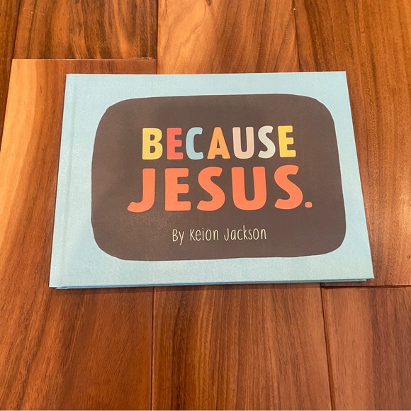 NWOT Because Jesus book by Keion Jackson by Hallmark - Picture 1 of 16